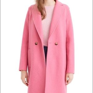 J. crew Daphne overcoat in Jasmine frost
